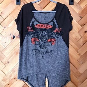 Free People Motorcycle All American Top
